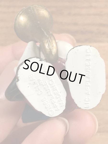 カリフォルニアレーズンのPVCフィギュアのビンテージキーホルダー