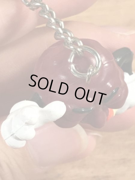 アドバタイジングキャラクターのカリフォルニアレーズンのビンテージキーホルダー