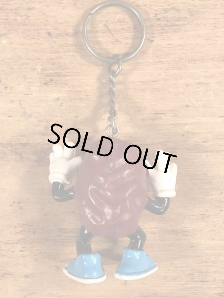 カリフォルニアレーズンズのPVCフィギュアのヴィンテージキーホルダー