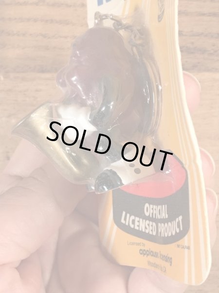 カリフォルニアレーズンのPVCフィギュアのビンテージキーホルダー