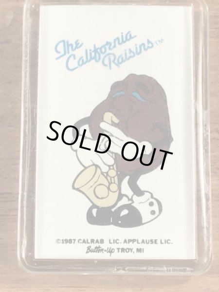 アドバタイジングキャラクターのカリフォルニアレーズンズのヴィンテージキーホルダー