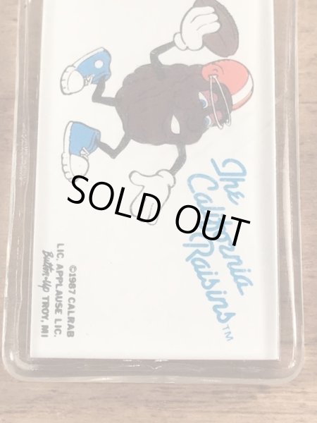 カリフォルニアレーズンのアメフトのビンテージキーホルダー