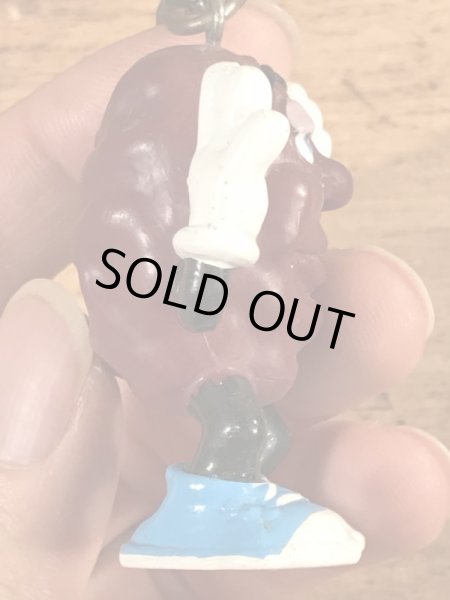 カリフォルニアレーズンズのPVCフィギュアのヴィンテージキーホルダー