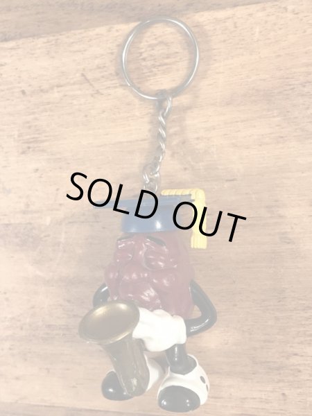 カリフォルニアレーズンズのPVCフィギュアのヴィンテージキーホルダー