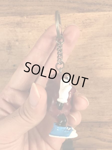 カリフォルニアレーズンズのPVCフィギュアのヴィンテージキーホルダー