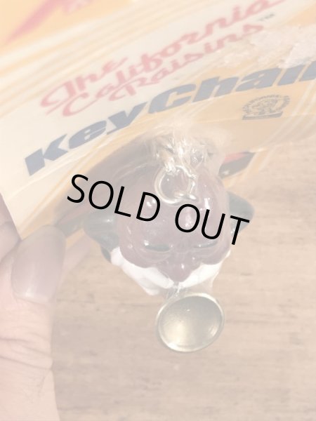 カリフォルニアレーズンズのPVCフィギュアのヴィンテージキーホルダー