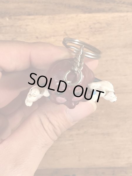 カリフォルニアレーズンのPVCフィギュアのビンテージキーホルダー