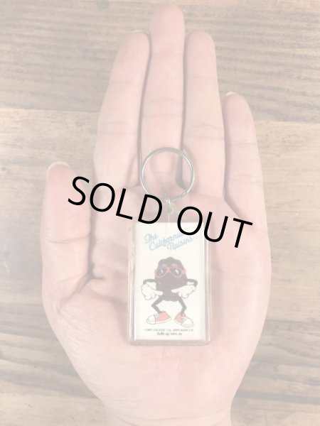 アドバタイジングキャラクターのカリフォルニアレーズンズのヴィンテージキーホルダー