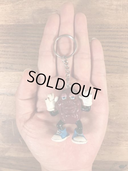 カリフォルニアレーズンズのPVCフィギュアのヴィンテージキーホルダー