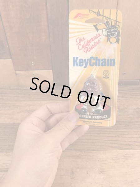 カリフォルニアレーズンズのPVCフィギュアのヴィンテージキーホルダー