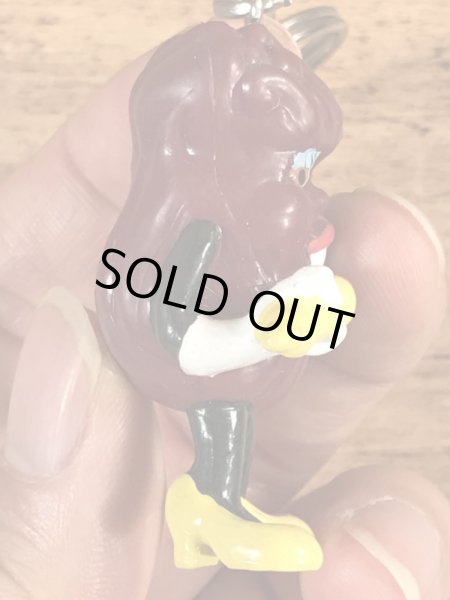 カリフォルニアレーズンズのPVCフィギュアのヴィンテージキーホルダー