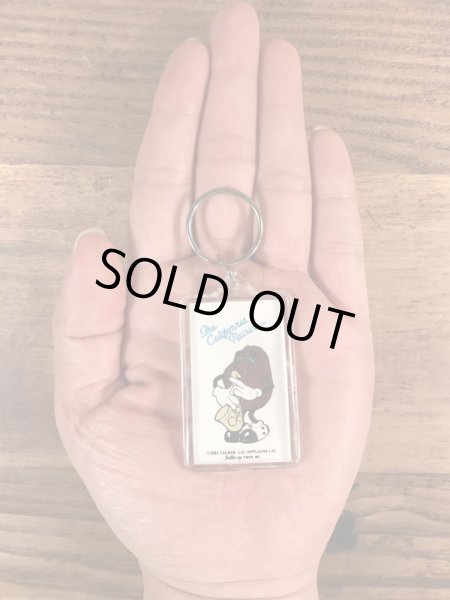 アドバタイジングキャラクターのカリフォルニアレーズンズのヴィンテージキーホルダー