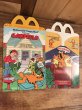 マクドナルドのGarfieldのビンテージハッピーミールトイボックス