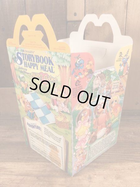 マクドナルドのMuppet Babies Storybookのビンテージハッピーミールトイボックス