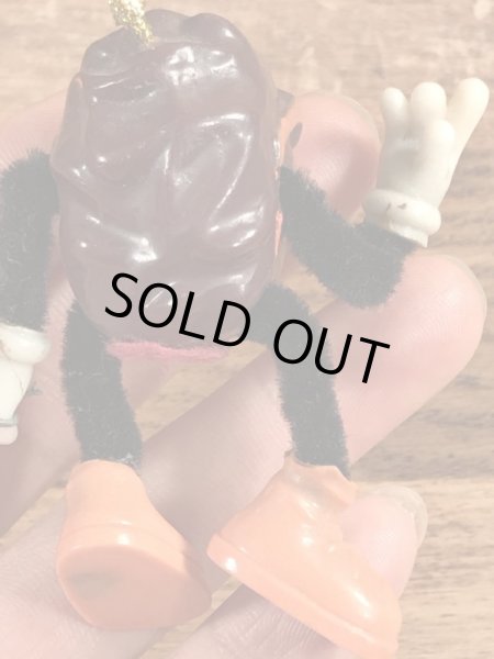 カリフォルニアレーズンズのベンダブルのヴィンテージオーナメントフィギュア