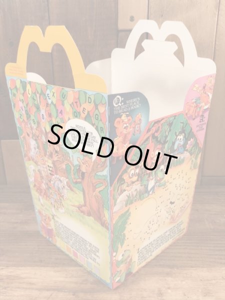 マクドナルドのマペットベイビーズのヴィンテージハッピーミールトイボックス