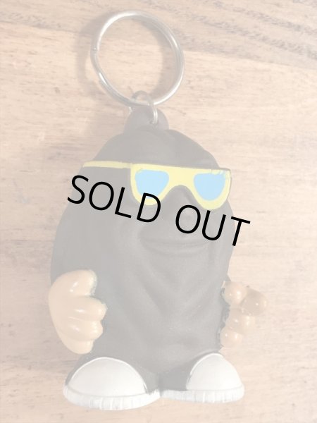 カリフォルニアレーズンに似たコインケースのビンテージキーホルダー