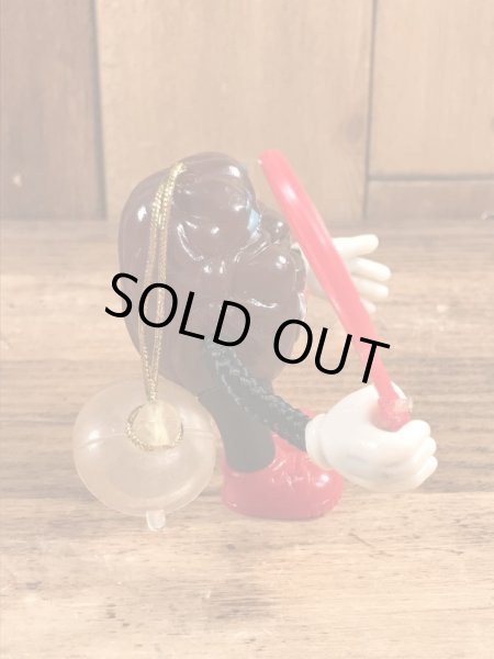 カリフォルニアレーズンに似たベンダブルのビンテージオーナメントドール