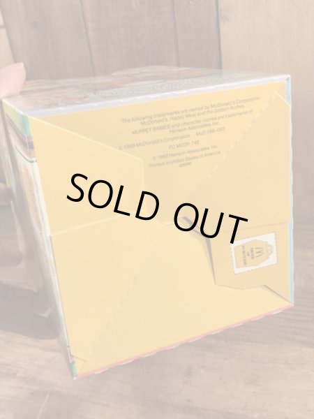 マクドナルドのマペットベイビーズのヴィンテージハッピーミールトイボックス