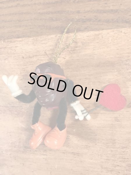 カリフォルニアレーズンズのベンダブルのヴィンテージオーナメントフィギュア