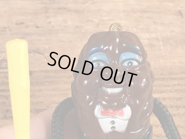 カリフォルニアレーズンに似たベンダブルのビンテージオーナメントドール