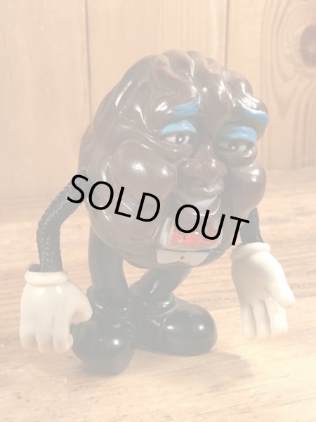 カリフォルニアレーズンに似たビニール製のビンテージドール