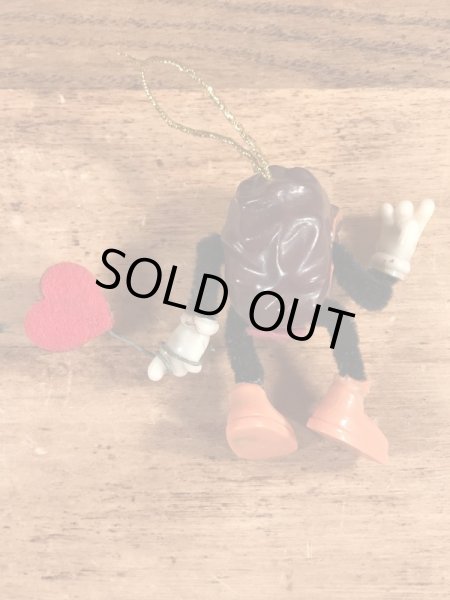 カリフォルニアレーズンズのベンダブルのヴィンテージオーナメントフィギュア