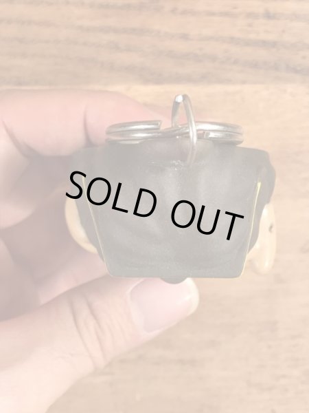 カリフォルニアレーズンズに似たコインケースのヴィンテージキーホルダー