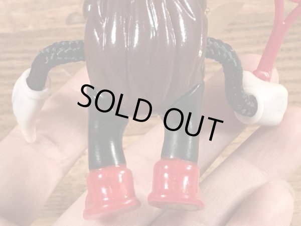 カリフォルニアレーズンに似たベンダブルのビンテージオーナメントドール