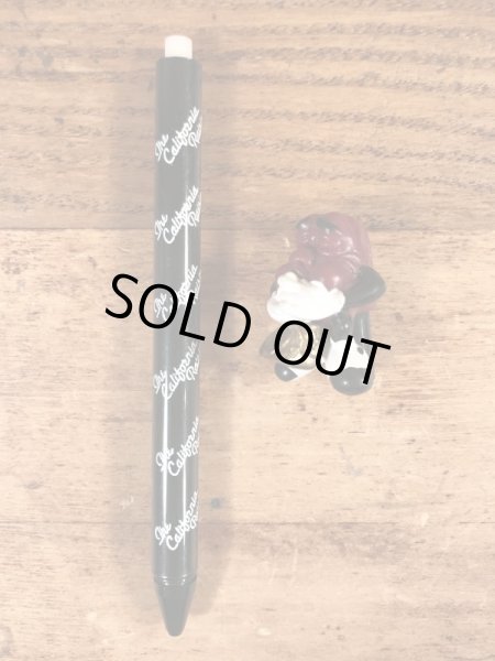 カリフォルニアレーズンのPVCフィギュアが付いたビンテージボールペン