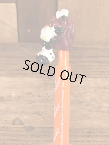 カリフォルニアレーズンのPVCフィギュアが付いたビンテージボールペン