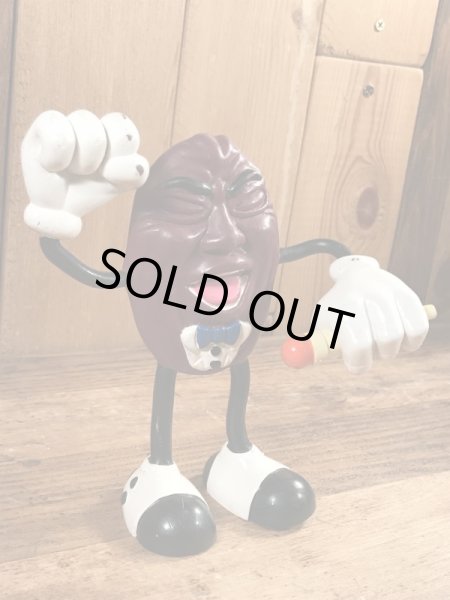 カリフォルニアレーズンのPVC製のビンテージベンダブルフィギュア