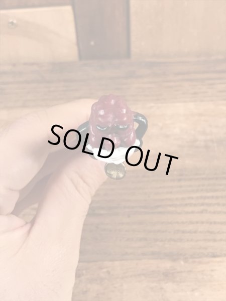 カリフォルニアレーズンのPVCフィギュアが付いたビンテージボールペン