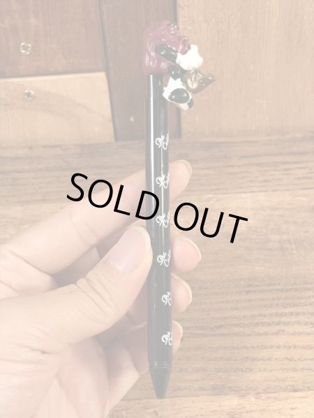 カリフォルニアレーズンのPVCフィギュアが付いたビンテージボールペン