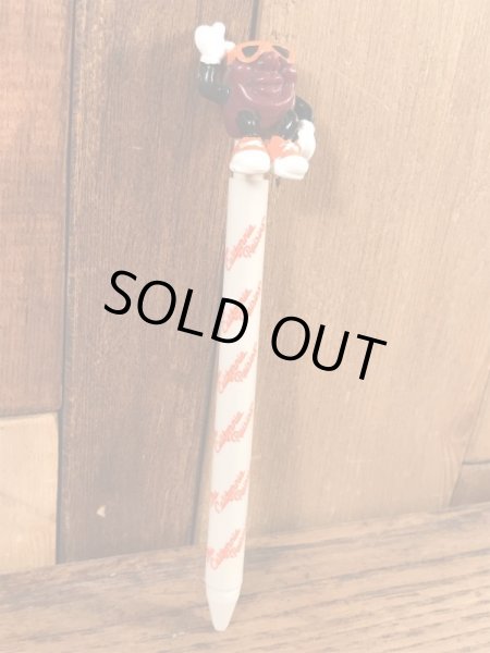 カリフォルニアレーズンのPVCフィギュアが付いたビンテージボールペン