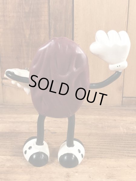 カリフォルニアレーズンズのPVC製のヴィンテージくねくね人形