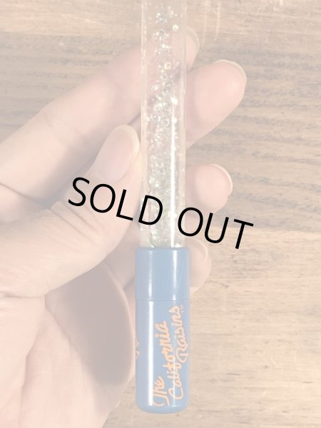 カリフォルニアレーズンのラメ加工のヴィンテージペンシル