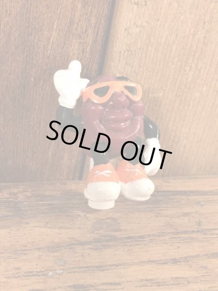 カリフォルニアレーズンのPVCフィギュアのビンテージボールペントップ