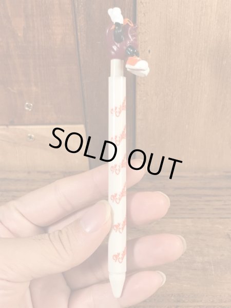 カリフォルニアレーズンのPVCフィギュアが付いたビンテージボールペン