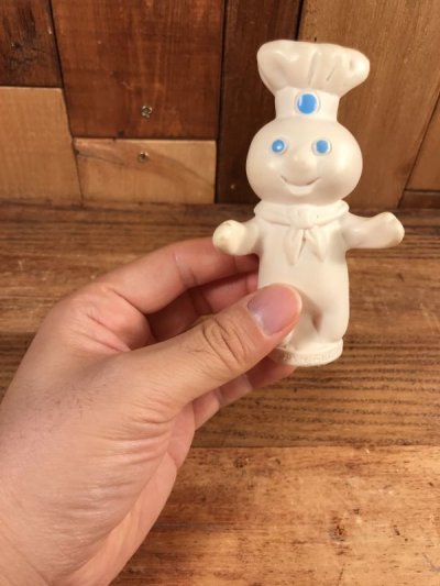 画像1: Pillsbury Doughboy “Poppin Fresh” Finger Puppet　ドゥーボーイ　ビンテージ　フィンガーパペット　ポッピンフレッシュ　指人形　70年代