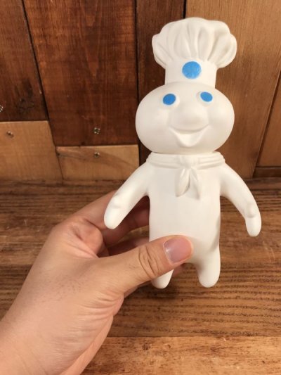 画像3: Pillsbury Doughboy “Poppin Fresh” Vinyl Doll　ドゥーボーイ　ビンテージ　ソフビドール　ポッピンフレッシュ　70年代