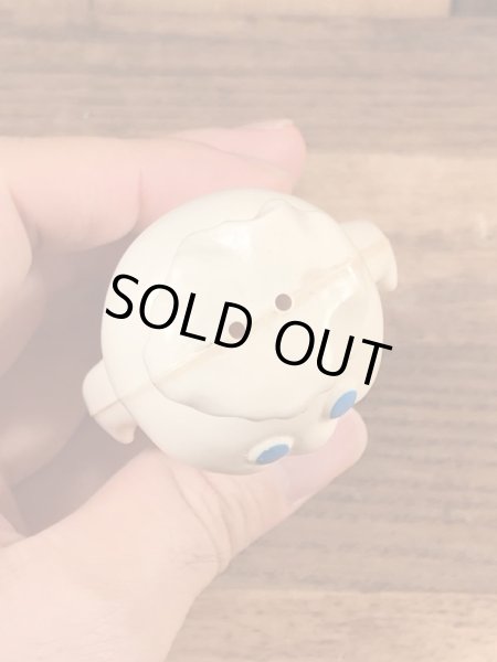 企業キャラクターのドゥーボーイのビンテージ塩コショウ入れ