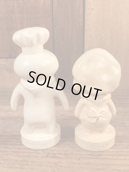 アドバタイジングキャラクターのドゥーボーイのヴィンテージソルト＆ペッパー