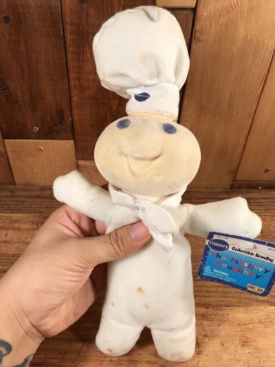 画像3: Pillsbury Doughboy “Poppin Fresh” Beanbag Doll　ドゥーボーイ　ビンテージ　ビーンバッグドール　ポッピンフレッシュ　90年代