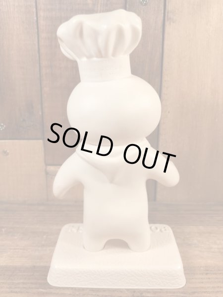 ドゥーボーイの台付きのヴィンテージビニールドール