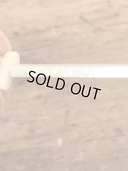 プランターズのミスターピーナッツのビンテージフルーツピック