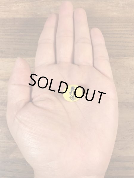 アドバタイジングキャラクターのミスターピーナッツのヴィンテージプラスチックピン