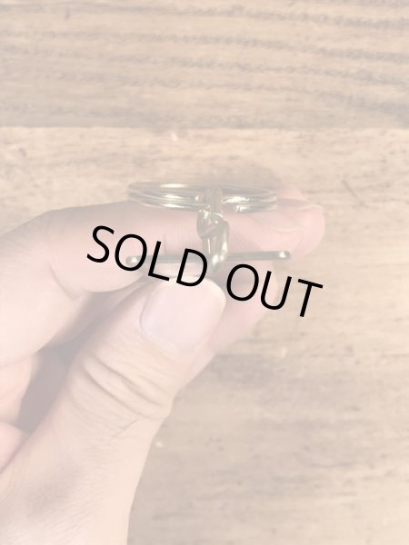 企業キャラクターのミスターピーナッツのビンテージキーホルダー