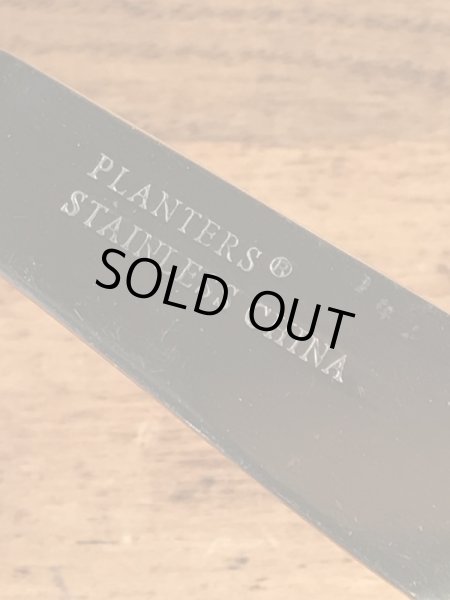 企業キャラクターのミスターピーナッツのビンテージバターナイフ