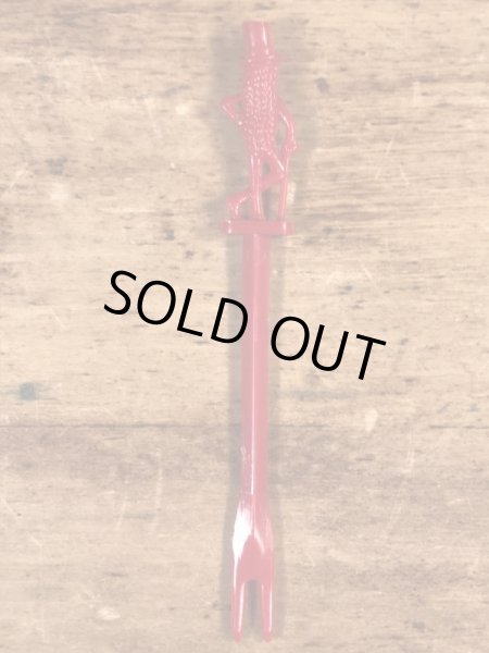 企業キャラクターのミスターピーナッツのヴィンテージカクテルスティック